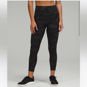 Lululemon 25” Wunder Train Deep Camo Leggings